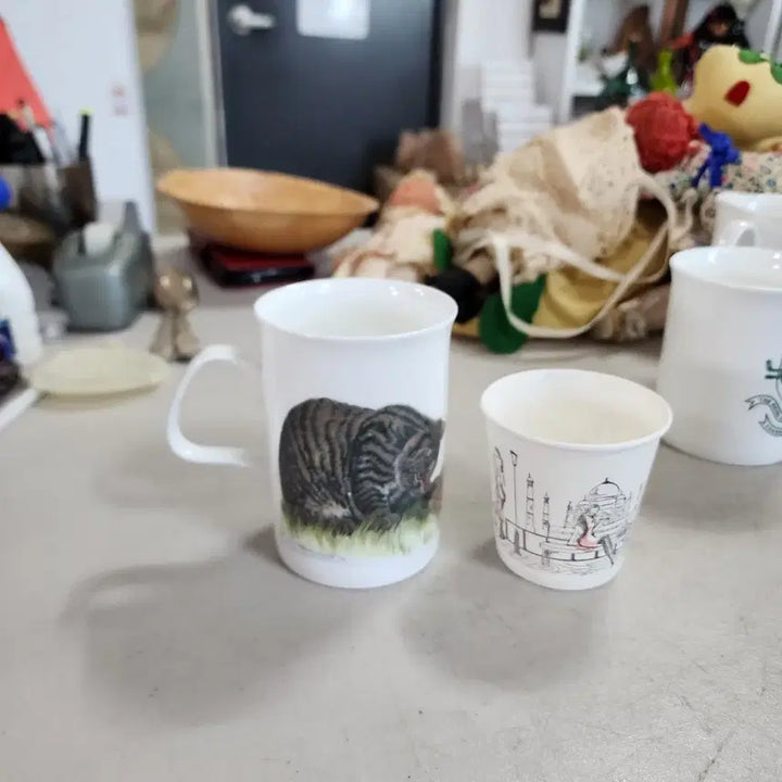 [BUNJANG] Roy Kirkham Ceramic Mug / 영국  로이 커크햄 도자기 높이10.5cm 지름7.5cm