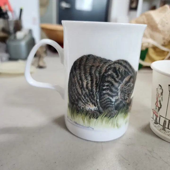 [BUNJANG] Roy Kirkham Ceramic Mug / 영국  로이 커크햄 도자기 높이10.5cm 지름7.5cm