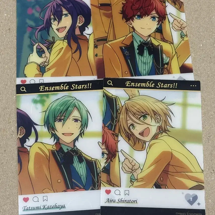 [BUNJANG] Ensemble Stars! 5th Anniversary Clear Photocard Hiiragi, Aira, Tatsumi, Mayoi / 앙스타 중스타 5주년 클리어 포카 알칼 히이로 아이라 타츠미 마요이