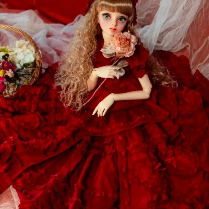 [BUNJANG] Fleurgeste SD Ball-Jointed Doll Dress / fleurgeste님 구체관절인형 sd 드레스 판매합니다