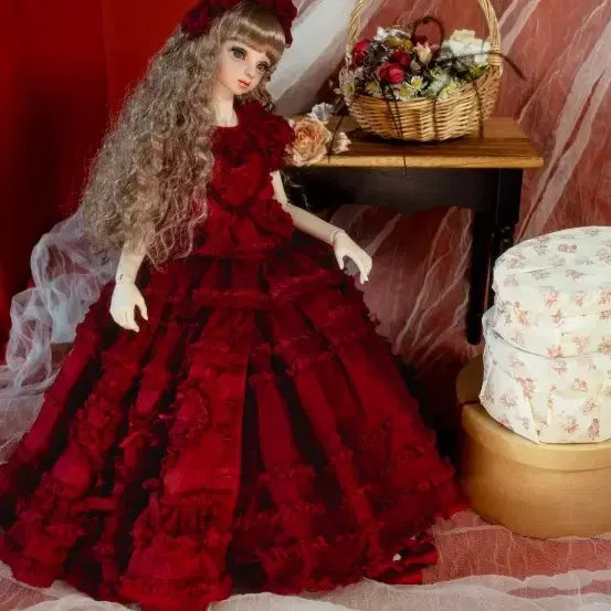[BUNJANG] Fleurgeste SD Ball-Jointed Doll Dress / fleurgeste님 구체관절인형 sd 드레스 판매합니다
