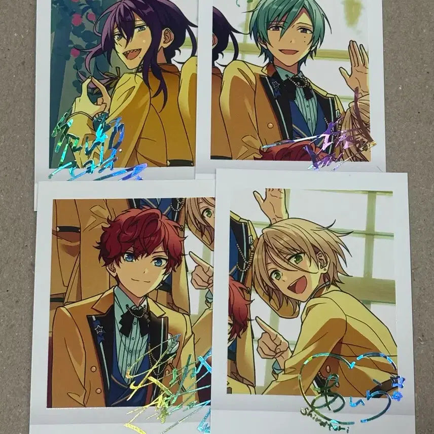 [BUNJANG] Ensemble Stars! 5th Anniversary Pashacard Bundle Set / 앙스타 5주년 파샤 알칼 히이로 아이라 타츠미 마요이 일괄