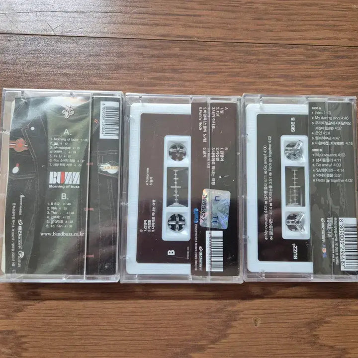 [BUNJANG] Buzz Cassette Tape 3-Tape Bundle Set (Sealed) / (미개봉 카세트)버즈 BUZZ 카세트테이프 3개일괄