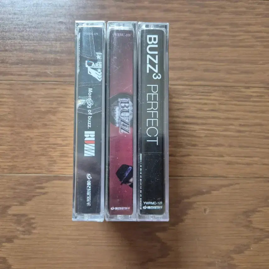 [BUNJANG] Buzz Cassette Tape 3-Tape Bundle Set (Sealed) / (미개봉 카세트)버즈 BUZZ 카세트테이프 3개일괄
