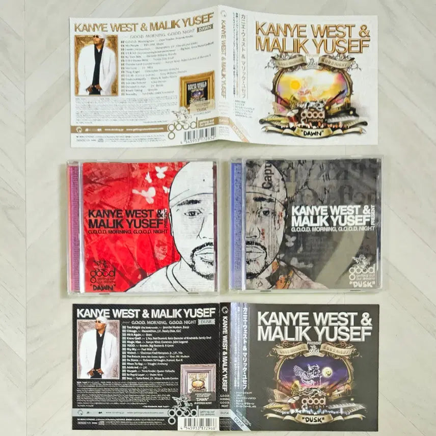[BUNJANG] Kanye West DAWN + DUSK Japanese Edition CD Set (Opened) / Kanye West - DAWN + DUSK 일본반 CD 개봉 2장 세트