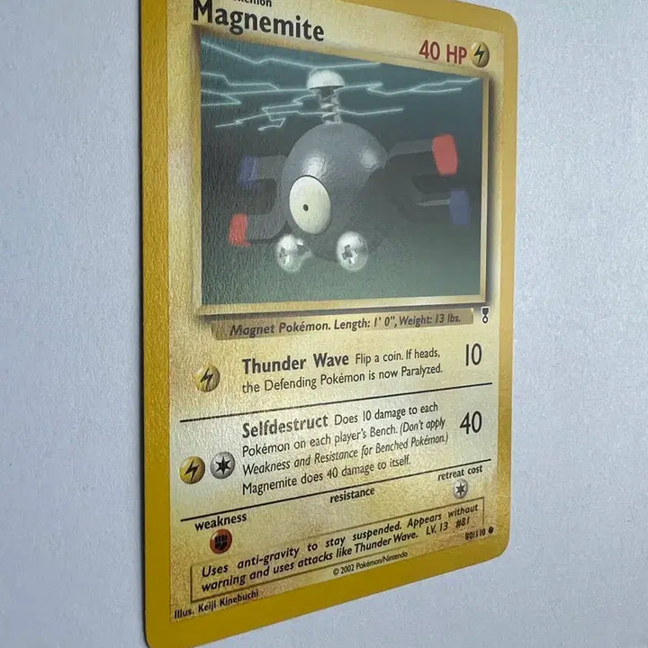 [BUNJANG] Pokemon First Edition Coiled Card (North American English Version) / 포켓몬 포켓몬스터 초기 전설판 코일 카드 (북미 영문판)