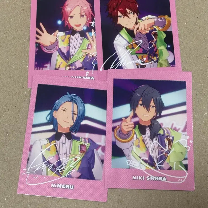 [BUNJANG] Ensemble Stars 8th Anniversary PASHOTS Kve Rinne Himéru Kohaku Niki Bundle Set / 앙스타 8주년 파샷츠 크비 린네 히메루 코하쿠 니키 일괄