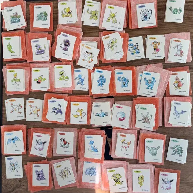 [BUNJANG] Pokemon Stickers (1996) / 띠부씰 각 2500원 신상 1996