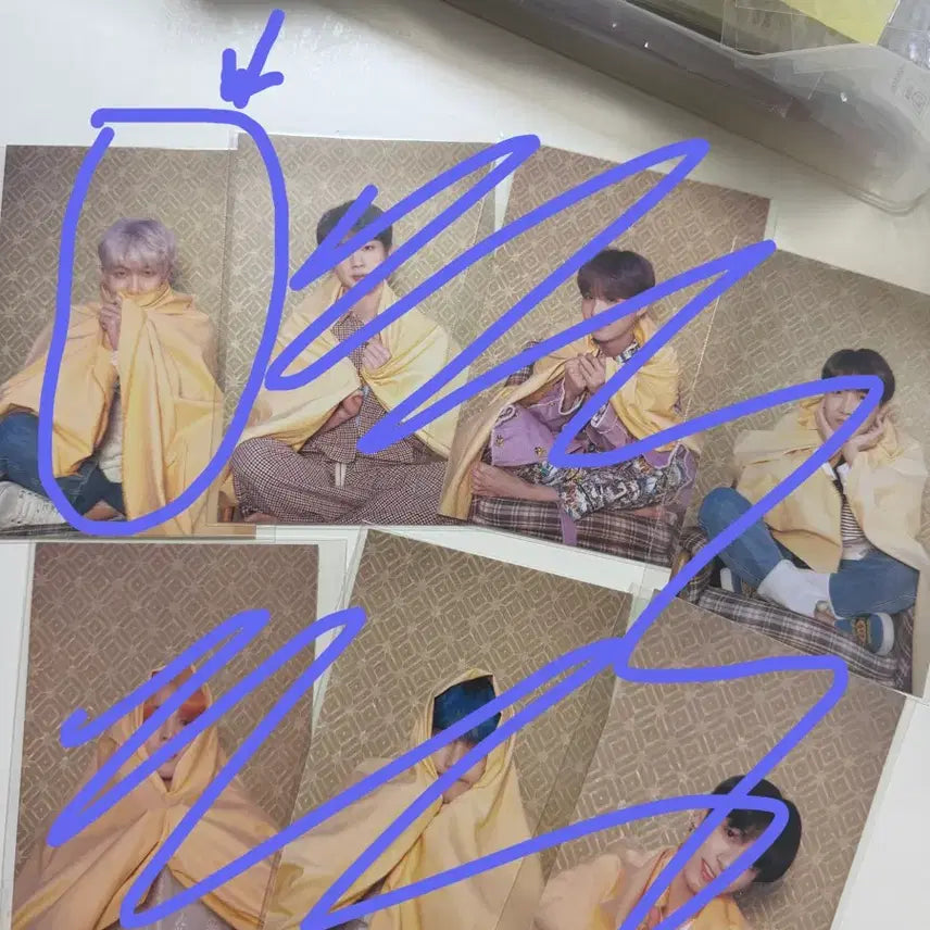 [BUNJANG] BTS Persona RM Photocard &amp; Postcard Set / 방탄 페르소나 남준 포카 엽서 드볼