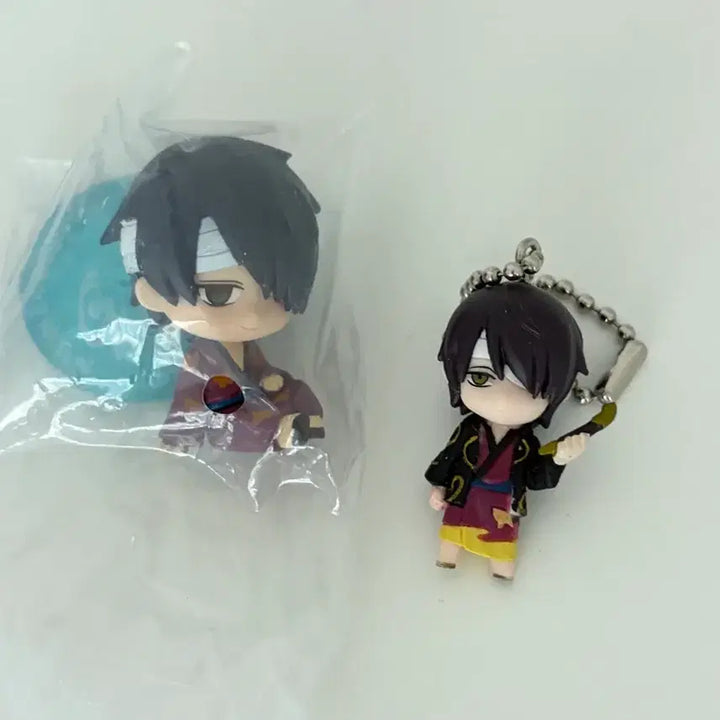 [BUNJANG] Gintama Shinsuke Takasugi Keychain Figure Machiboke Gacha / 은혼 타카스기 키링 피규어 마치보케 가챠