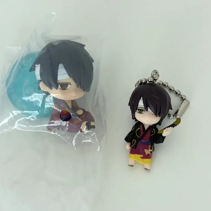 [BUNJANG] Gintama Shinsuke Takasugi Keychain Figure Machiboke Gacha / 은혼 타카스기 키링 피규어 마치보케 가챠