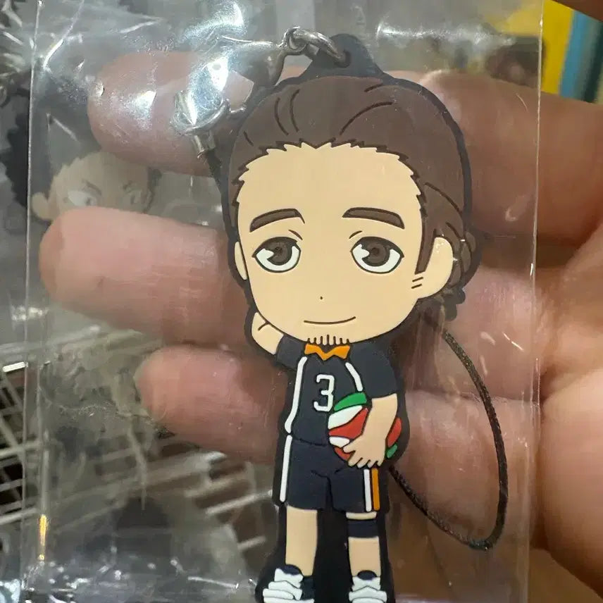 [BUNJANG] Haikyuu!! Azumane Asahi Rubber Strap / 하이큐 아즈마네 아사히 러버 스트랩