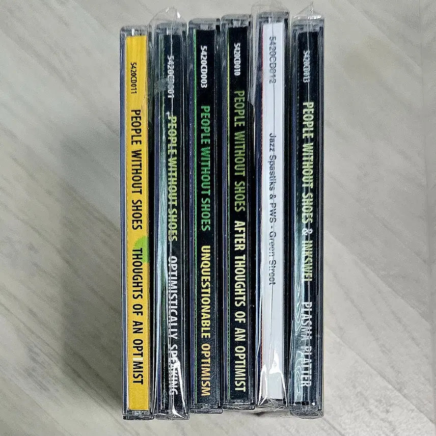 [BUNJANG] People Without Shoes Limited Signed CD 6-Album Set (US Press) / People Without Shoes 한정 싸인 CD 6장 미국반 세트