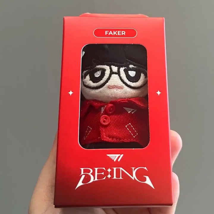 [BUNJANG] T1 Faker 10cm Plush Keychain / T1 페이커 10cm 인형 키링 판매