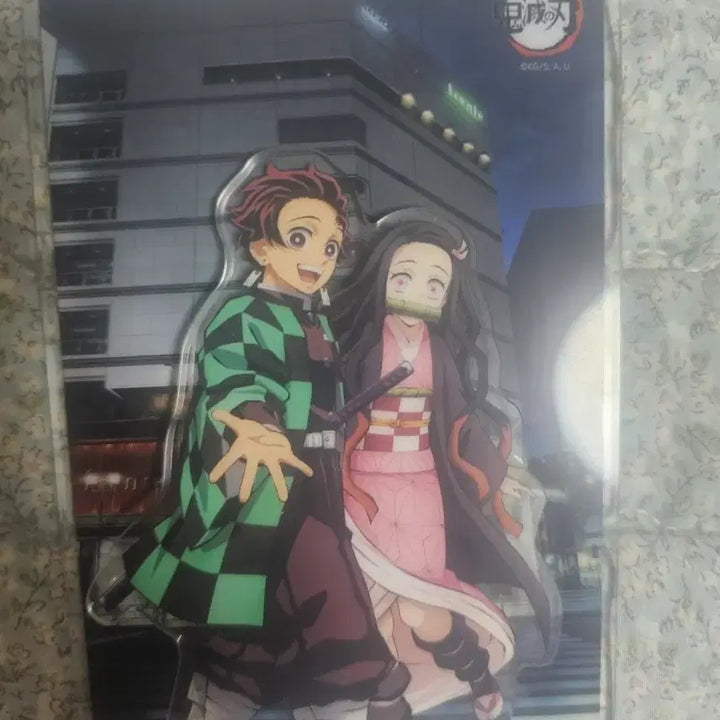 [BUNJANG] Demon Slayer Tanjiro Nezuko World Tour Acrylic Stand / 귀멸의 칼날 월드투어 탄지로 네즈코 아크릴 스탠드