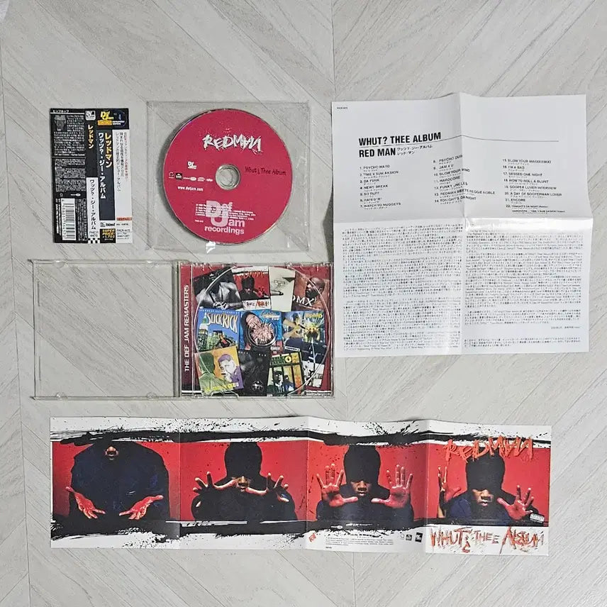 [BUNJANG] Redman Whut? Thee Album Japanese Edition CD with Obi / Redman - Whut? Thee Album - 일본반 띠포함 CD