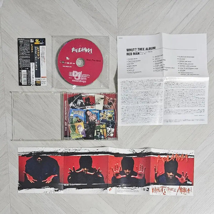 [BUNJANG] Redman Whut? Thee Album Japanese Edition CD with Obi / Redman - Whut? Thee Album - 일본반 띠포함 CD