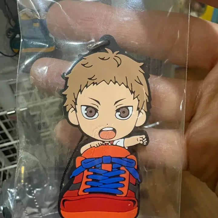 [BUNJANG] Haikyuu!! Morisuke Yaku Shoe Rubber Strap / 하이큐 야쿠 신발 러버 스트랩