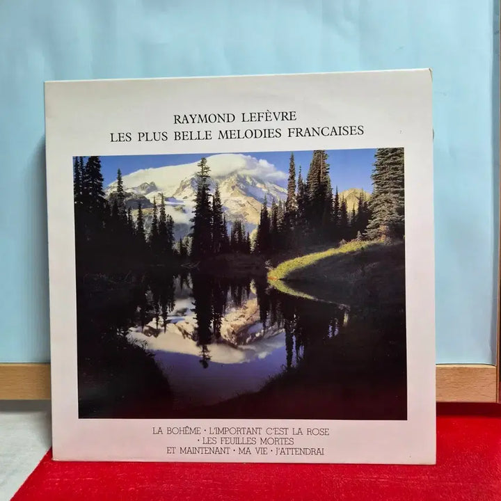 [BUNJANG] Raymond Lefevre French Melody LP Record / Raymond Lefevre 프랑스 멜로디 미사용 LP 레코드