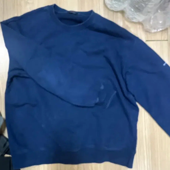 [BUNJANG] Saint James Bonbon Navy Sweatshirt L / 세인트제임스 봉봉 네이비 맨투맨 L