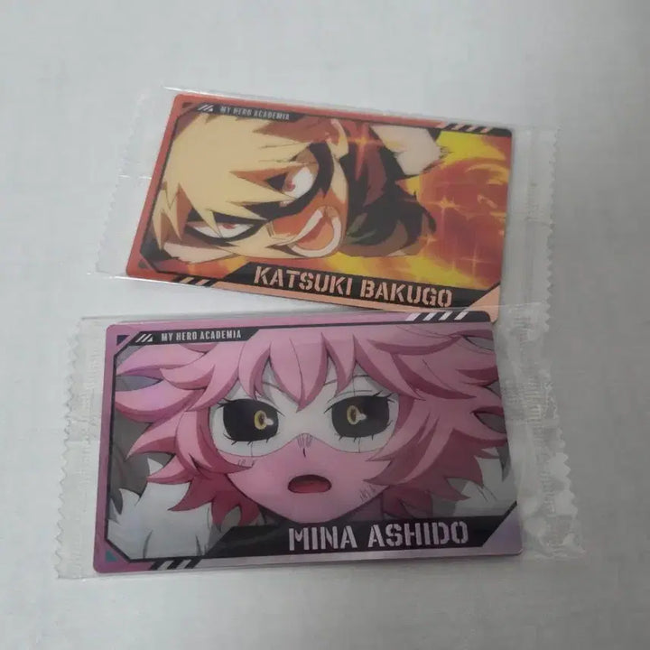[BUNJANG] My Hero Academia Wafer Card Bakugo Ashido Bundle Set / 나히아 히로아카 웨하스 카드 바쿠고 아시도 일괄