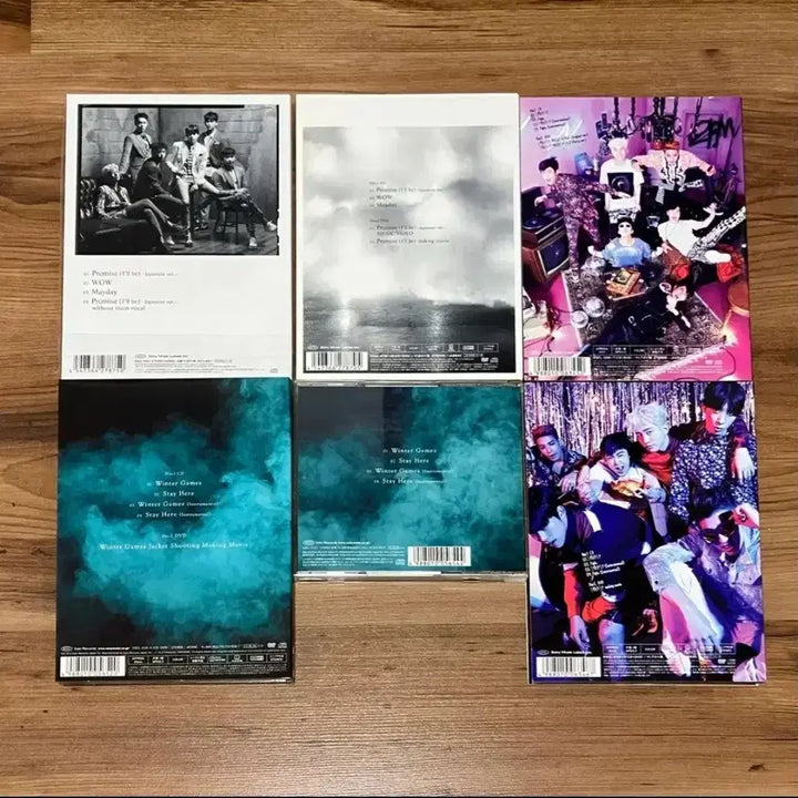 [BUNJANG] 2PM Junho Japanese Winter Games Album Bundle Set (Unsealed) / (일괄/개봉) 투피엠 2PM 이준호 준호 일본 윈터게임 미친거