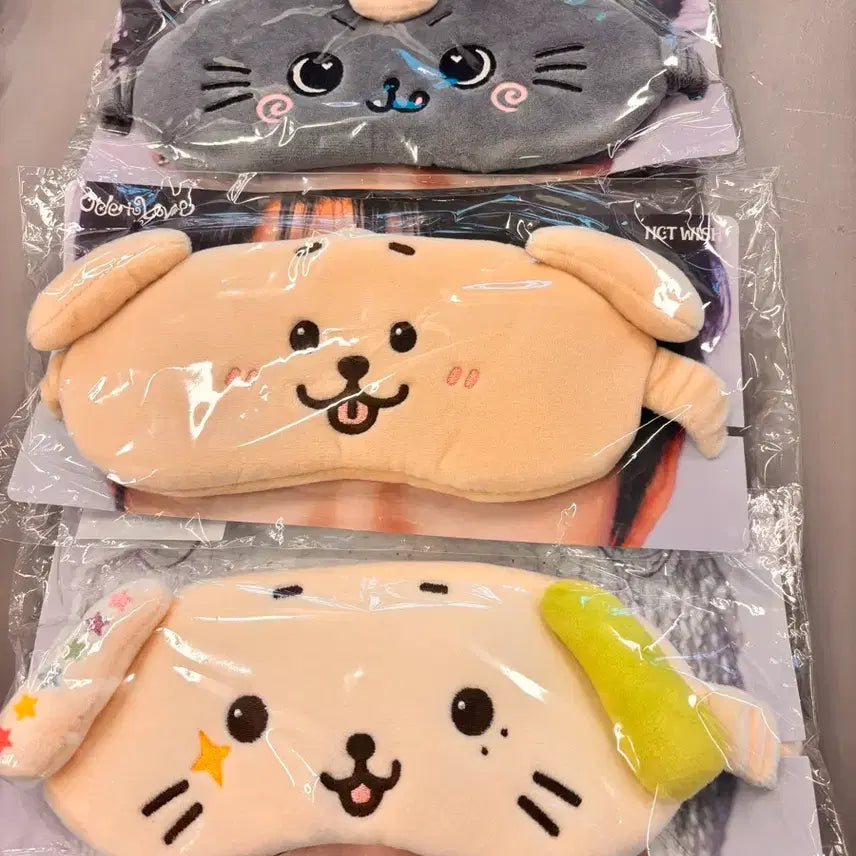 [BUNJANG] NCT WISH Wish Doll Eye Mask Kuri / 엔시티위시 위시돌 안대 쿠리 댕트 룐룐