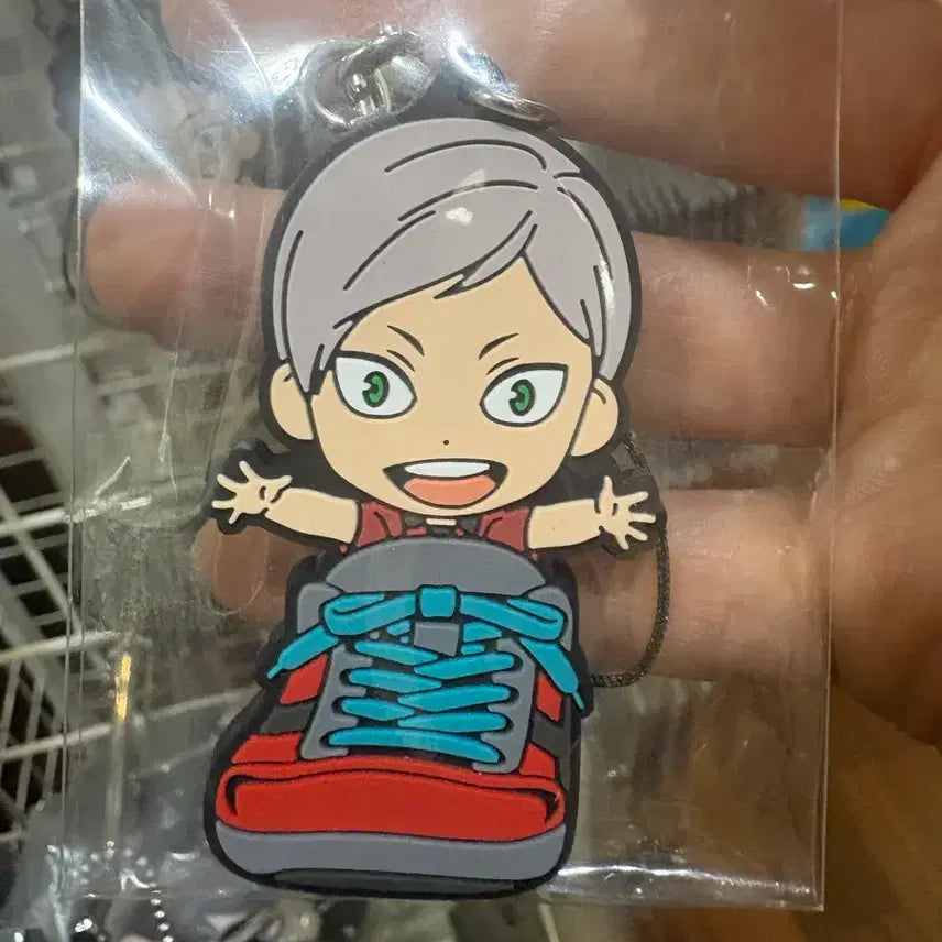 [BUNJANG] Haikyuu!! Lev Haiba Shoe Rubber Strap / 하이큐 리에프 신발 러버 스트랩