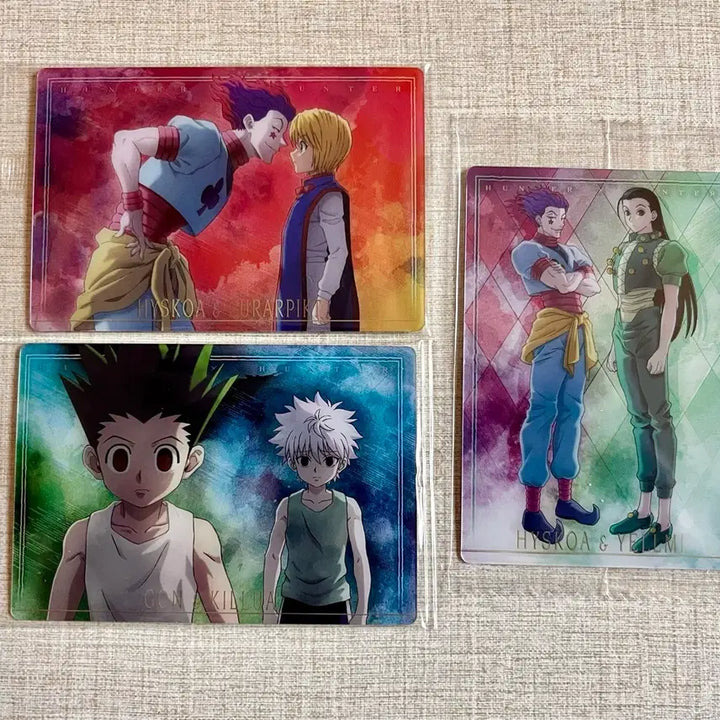 [BUNJANG] Hunter x Hunter Ichijaka Card Set (Sealed) - Hisoka, Gon, Killua, Illumi, Kurapika / (일괄/미개봉) 헌터헌터 이타쟈가 - 히소카 곤 키르아 이르미 크라피카