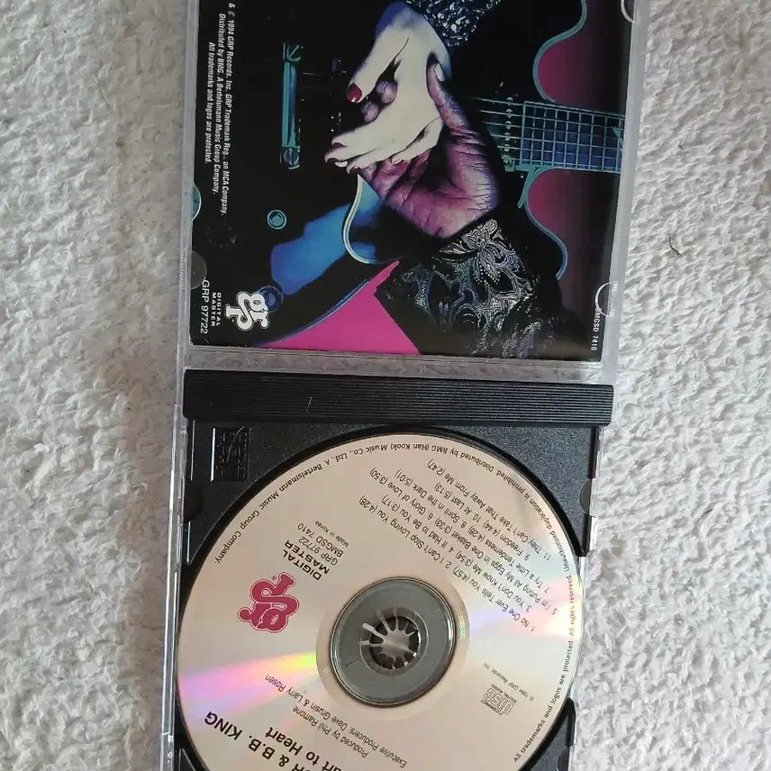 [BUNJANG] Diane Schuur &amp; B.B. King Heart To Heart CD / 재즈 비비킹 다이앤 슈어 B.B. 킹 Heart To Heart CD