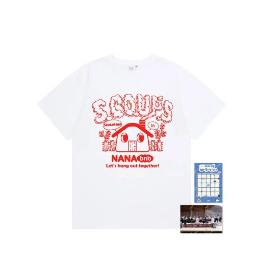 [BUNJANG] SEVENTEEN S.COUPS Nanaminbok T-Shirt L / 세븐틴 에스쿱스 나나민박 티셔츠 L