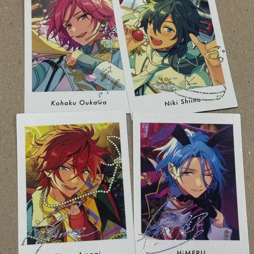 [BUNJANG] Ensemble Stars! New Year Phosfor Phosfor Bundle Set / 앙스타 신년 파샷츠 크비 린네 히메루 코하쿠 니키 일괄