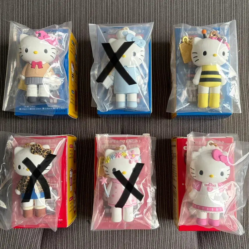 [BUNJANG] Sanrio Hello Kitty 50th Anniversary Mascot Keychain Tokyo Exhibition / (새상품) 헬로키티 50주년 마스코트 도쿄전시회 키링
