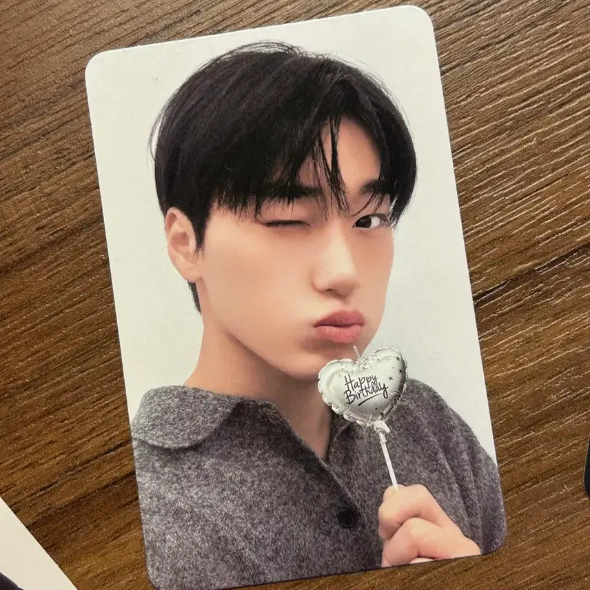 [BUNJANG] ATEEZ Choi San Birthday Photocard / 비알머드 에이티즈 최산 산 특전 생일초 포카