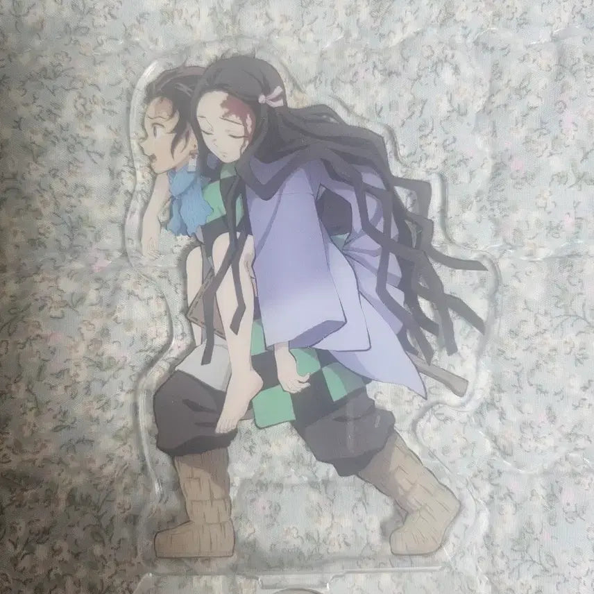 [BUNJANG] Demon Slayer Tanjiro &amp; Nezuko Acrylic Stand - Mountain Ver. / 귀멸의 칼날 탄지로 네즈코 DVD 아크릴 스탠드 산속ver
