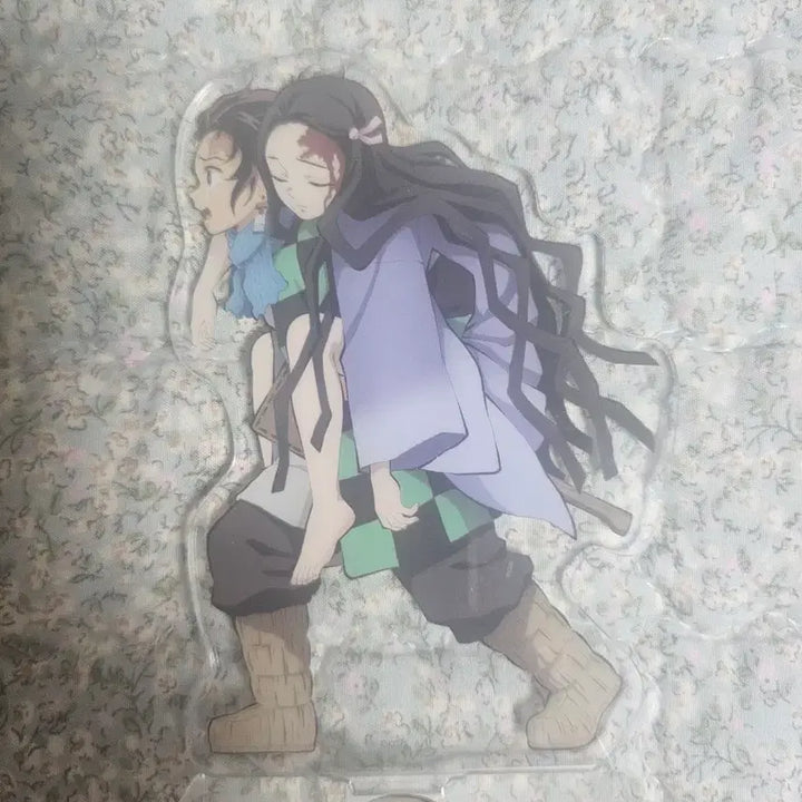 [BUNJANG] Demon Slayer Tanjiro &amp; Nezuko Acrylic Stand - Mountain Ver. / 귀멸의 칼날 탄지로 네즈코 DVD 아크릴 스탠드 산속ver