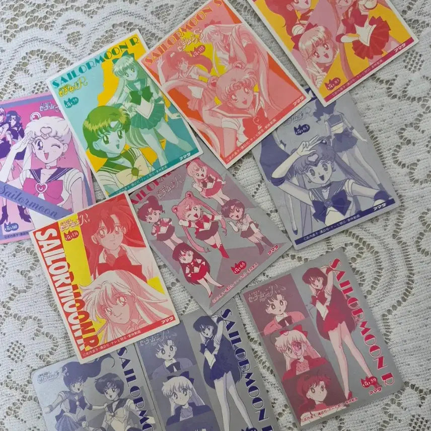 [BUNJANG] Sailor Moon Rare Card Bundle Set (10 Cards) / 세일러문 희귀 카드 10장 일괄