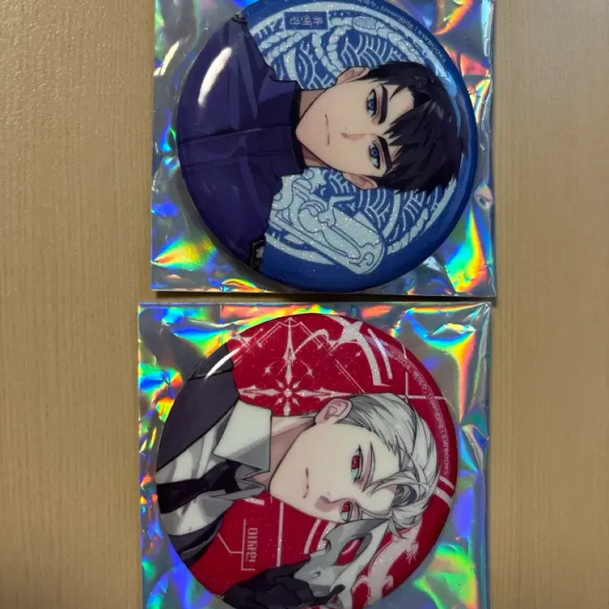 [BUNJANG] Ryu Jae-gwan / Lee Ja-heon Popup Store Badge Set / 괴담출근 류재관/이자헌 팝업 스토어 뱃지 세트