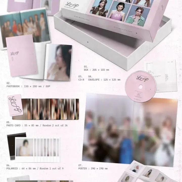 [BUNJANG] IOI Mini Album Vol. 3 Loop Sealed / 아이오아이 앨범 미니3집 미개봉