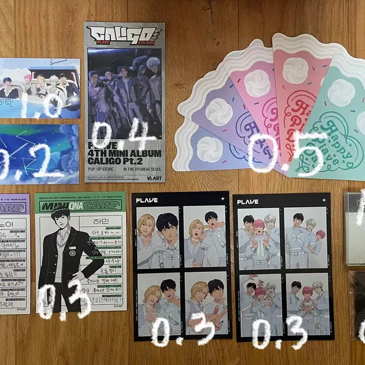 [BUNJANG] P NATION PLAVE Badge, Charm, Ticket, Card Bundle / 플레이브 굿즈 성휘예고 뱃지 플리뱃지 등등