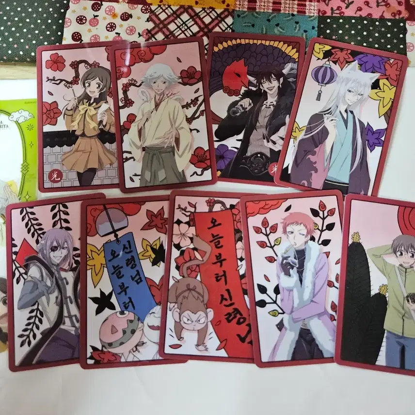 [BUNJANG] Kamisama Kiss Tomoe Nanami Mizuki Omamori Photocard Bundle Set / 오늘부터 신령님 카페 팝업 포토카드 토모에 나나미 미즈키 오신령