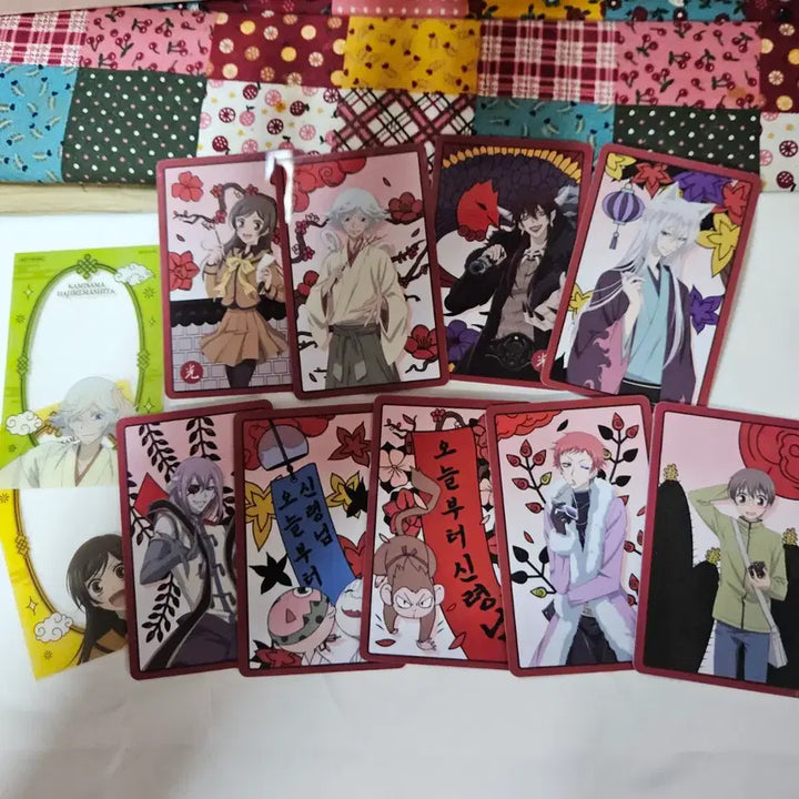 [BUNJANG] Kamisama Kiss Tomoe Nanami Mizuki Omamori Photocard Bundle Set / 오늘부터 신령님 카페 팝업 포토카드 토모에 나나미 미즈키 오신령