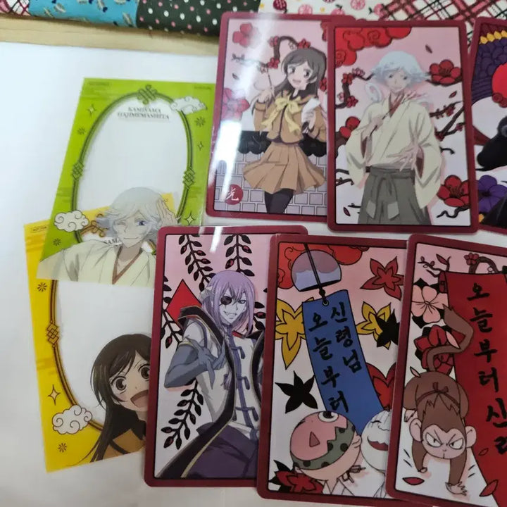 [BUNJANG] Kamisama Kiss Tomoe Nanami Mizuki Omamori Photocard Bundle Set / 오늘부터 신령님 카페 팝업 포토카드 토모에 나나미 미즈키 오신령