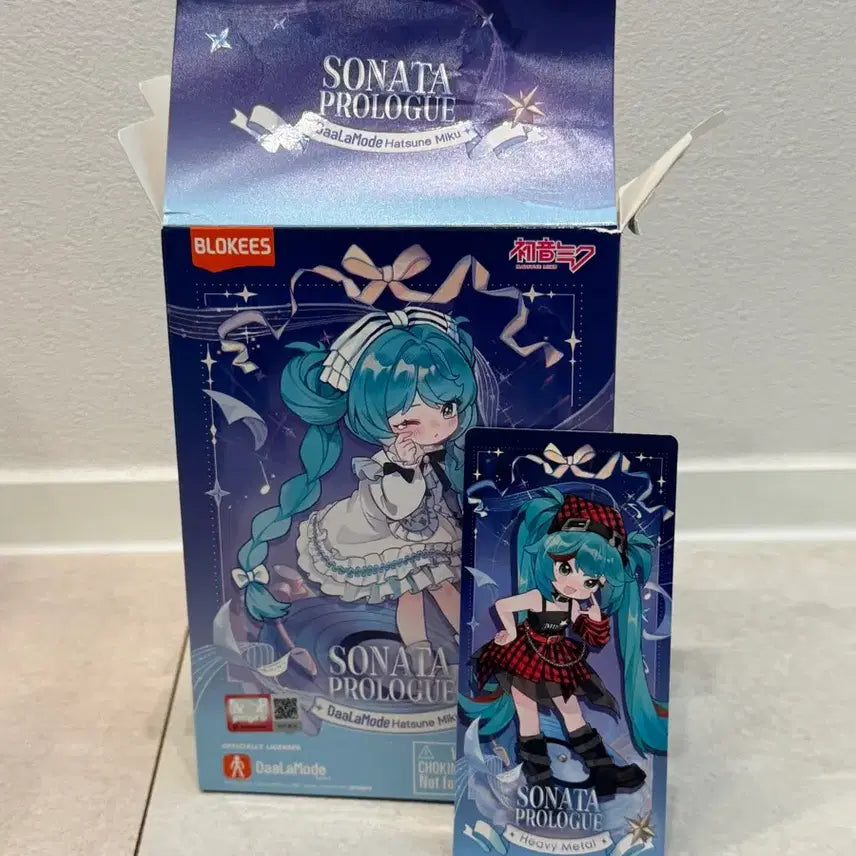 [BUNJANG] Hatsune Miku Sonata Prologue Heavy Metal Blocky Plastic Model / 하츠네 미쿠 소나타 프롤로그 헤비메탈 블로키