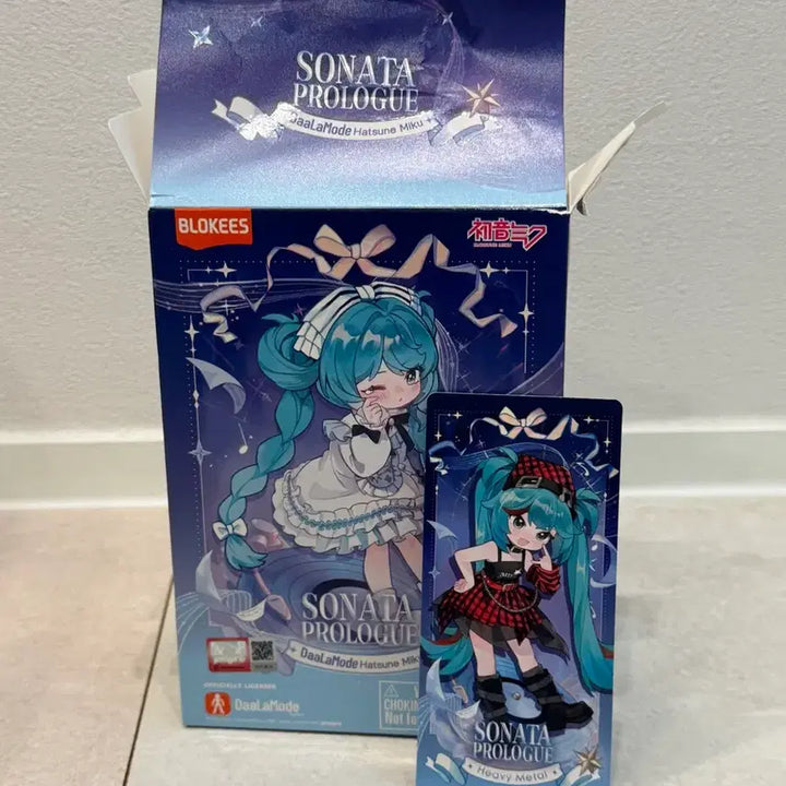 [BUNJANG] Hatsune Miku Sonata Prologue Heavy Metal Blocky Plastic Model / 하츠네 미쿠 소나타 프롤로그 헤비메탈 블로키