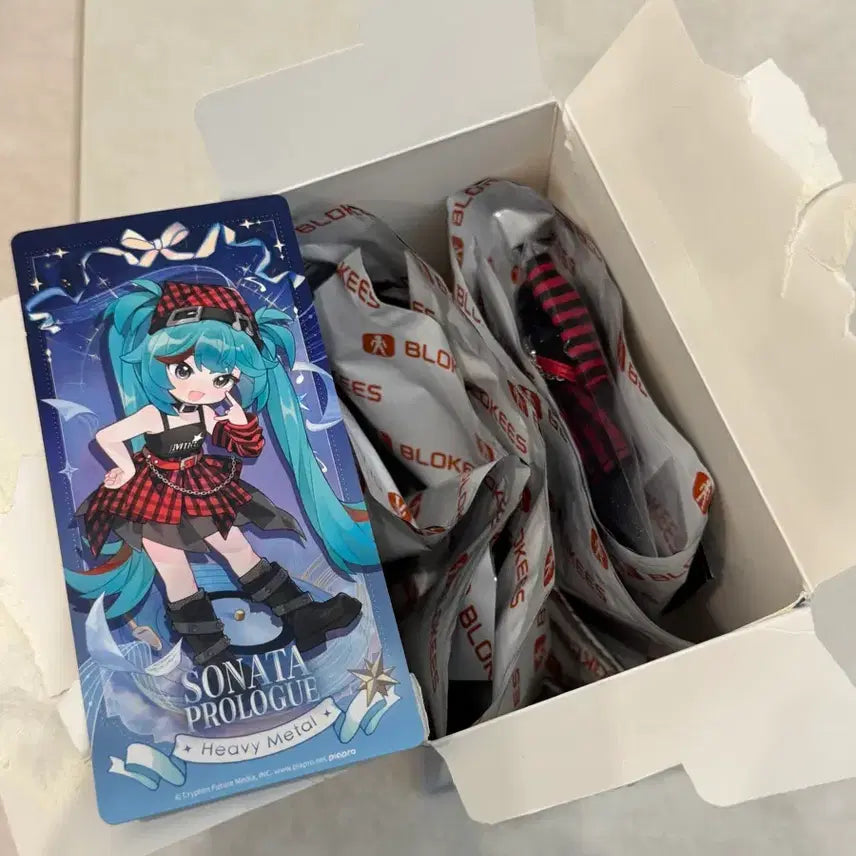 [BUNJANG] Hatsune Miku Sonata Prologue Heavy Metal Blocky Plastic Model / 하츠네 미쿠 소나타 프롤로그 헤비메탈 블로키