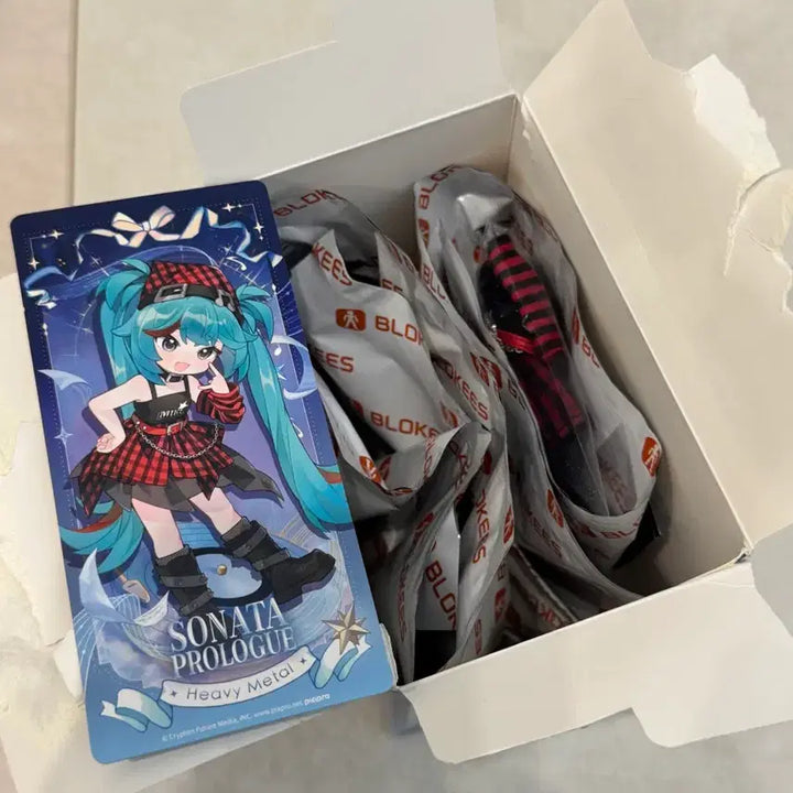 [BUNJANG] Hatsune Miku Sonata Prologue Heavy Metal Blocky Plastic Model / 하츠네 미쿠 소나타 프롤로그 헤비메탈 블로키