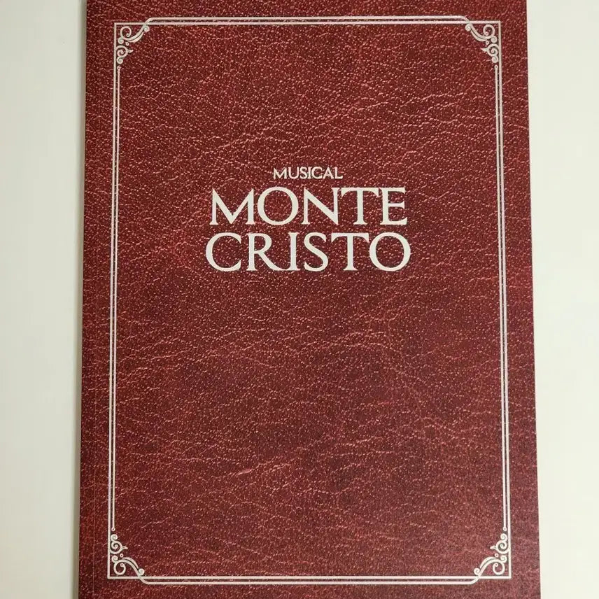 [BUNJANG] The Count of Monte Cristo Musical Program Book / 뮤지컬 몬테크리스토 프로그램북