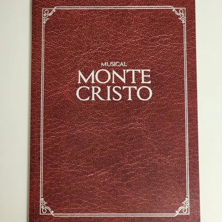 [BUNJANG] The Count of Monte Cristo Musical Program Book / 뮤지컬 몬테크리스토 프로그램북