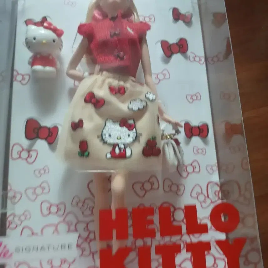 [BUNJANG] Barbie Hello Kitty Collaboration Limited Edition Doll Set / 바비 헬로키티 콜라보 인형 한정판